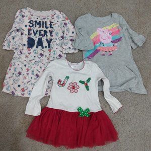 4T Dress Lot - 3 Items